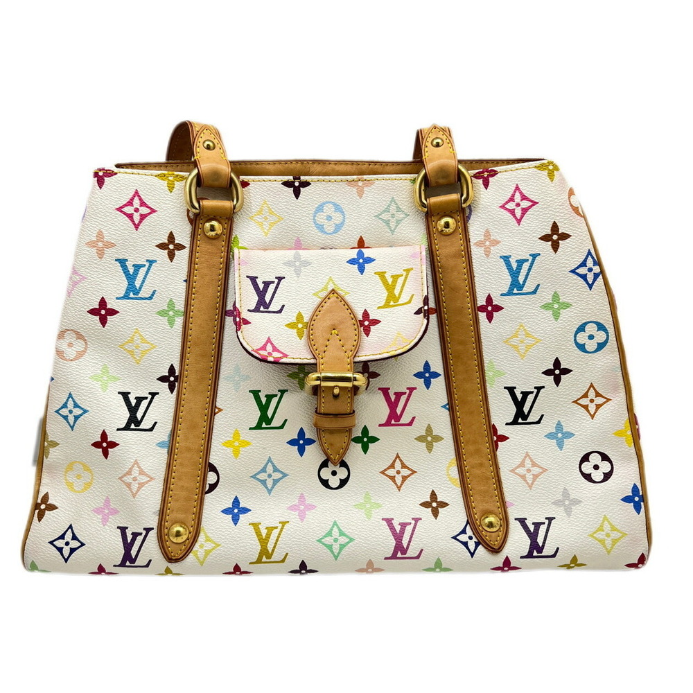 LOUIS VUITTON Aurelia Tote Bag Handbag Monogram Multicolor